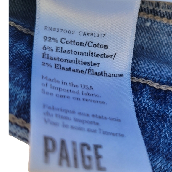 PAIGE Denim Verdungo Ankle Skinny Jeans in Hendrix Wash•28 - Picture 12 of 14